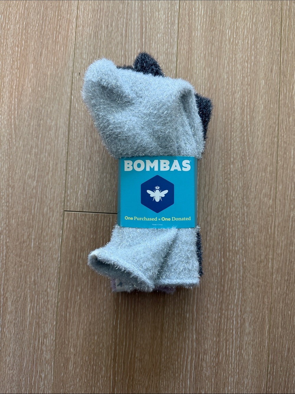 Bombas Fuzzy Socks 3 pk